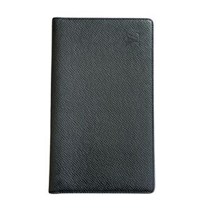 Louis Vuitton Black Taiga Leather Large Long Wallet Passport Card Holder